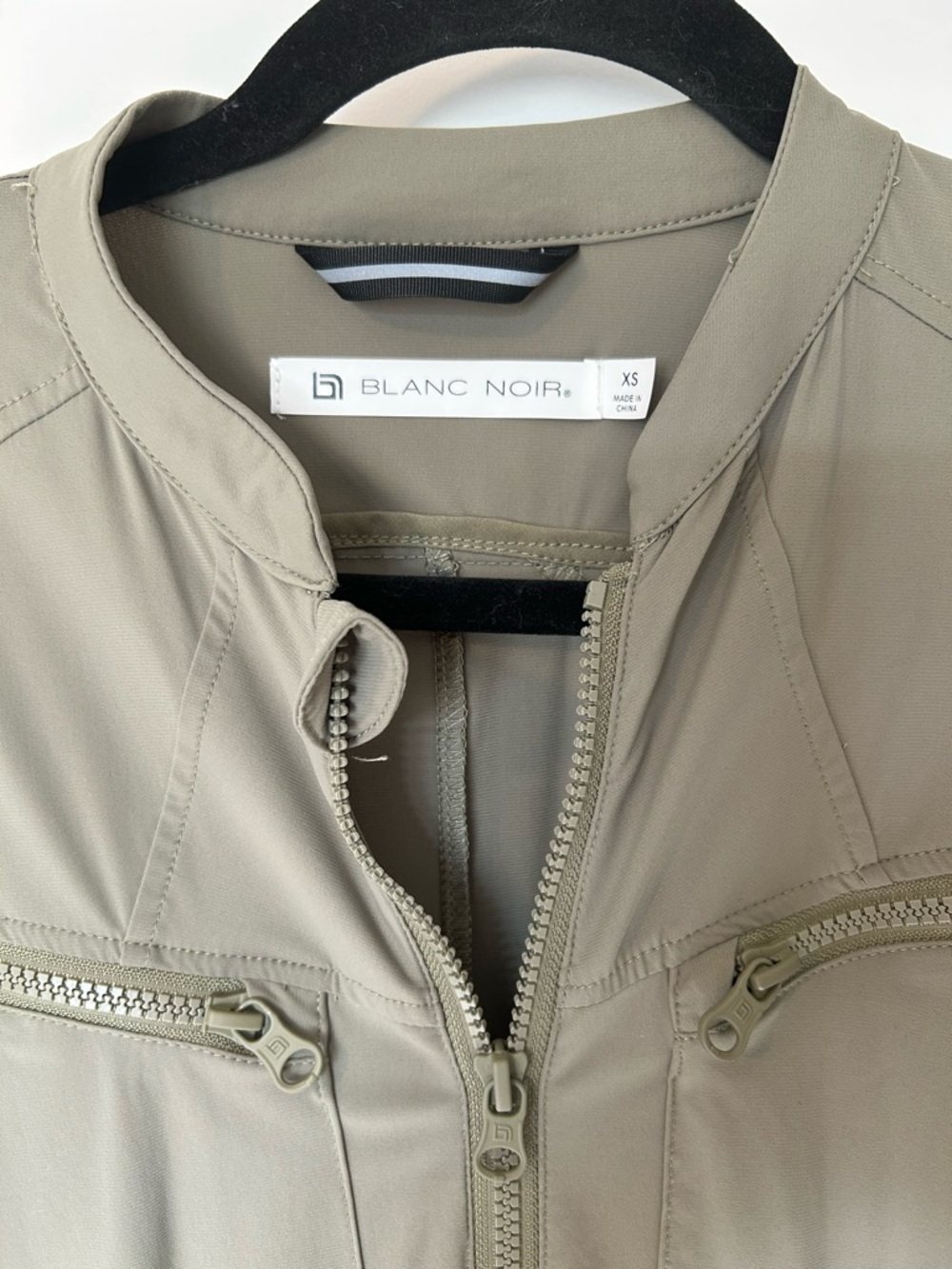 Blanc Noir Sage Green Mastermind Utility Jumpsuit - Size XS - Picture 6 of 12